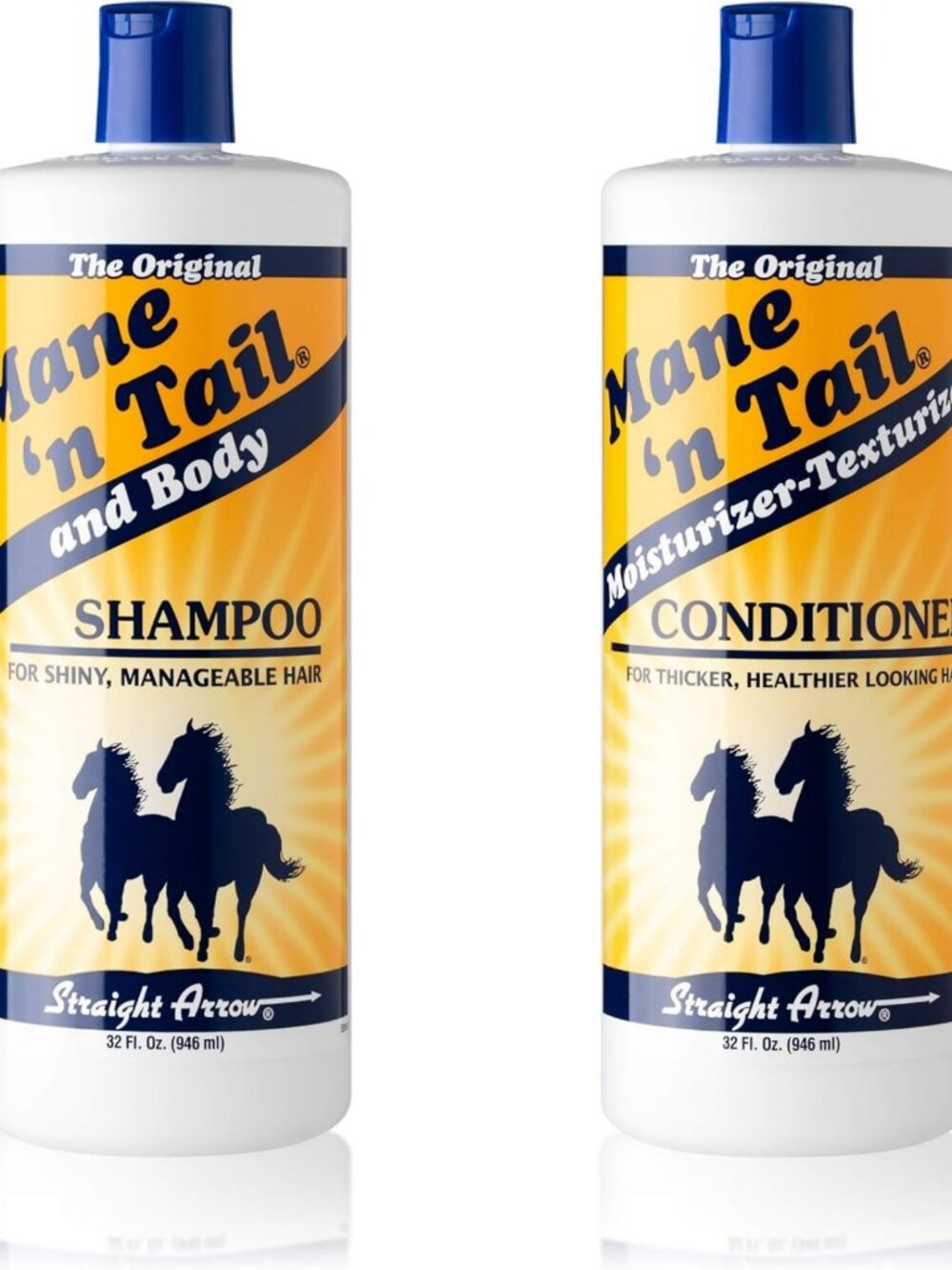 32 oz Shampoo & Conditioner Combo Set for Deep Cleansing & Conditioning - For